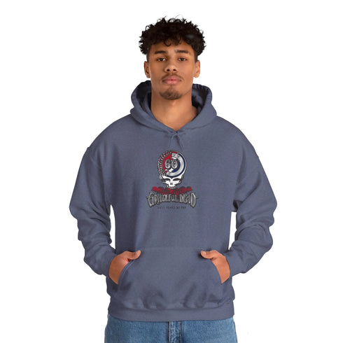 Grateful Dead 60th Anniversary Steal Your Face Hoodie StealieShop