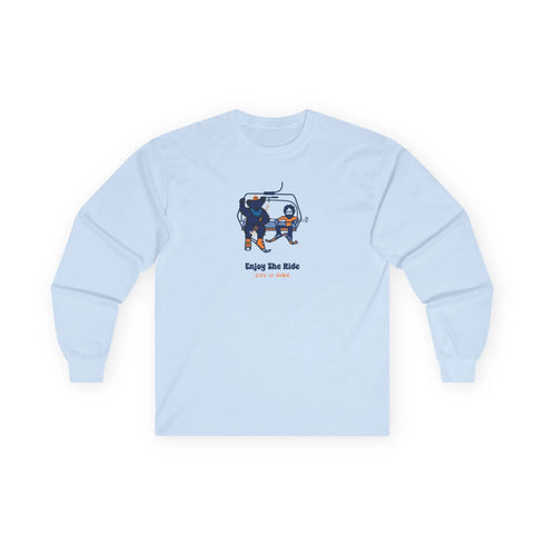 Life is dead. Enjoy the Ride - Jerry and His Best Bear Bud - Grateful Dead Long Sleeve Tee StealieShop