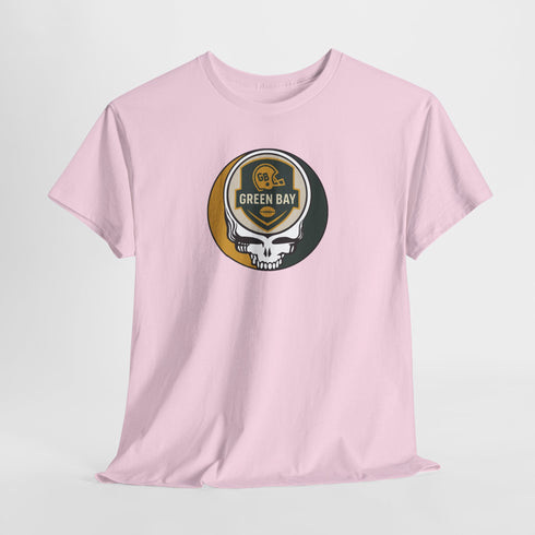 Green Bay Football Stealie T-Shirt - Gridiron Collection