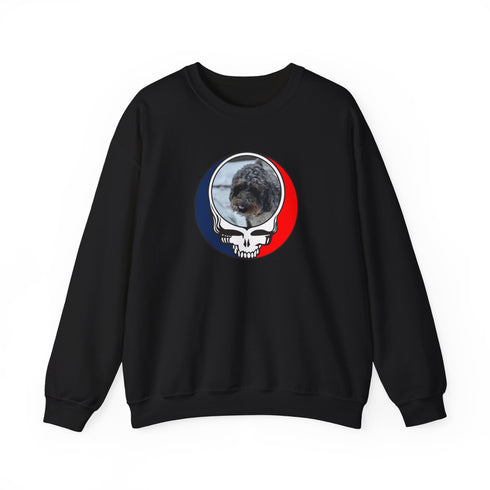 Custom Dog Stealie Crewneck Sweatshirt (142)
