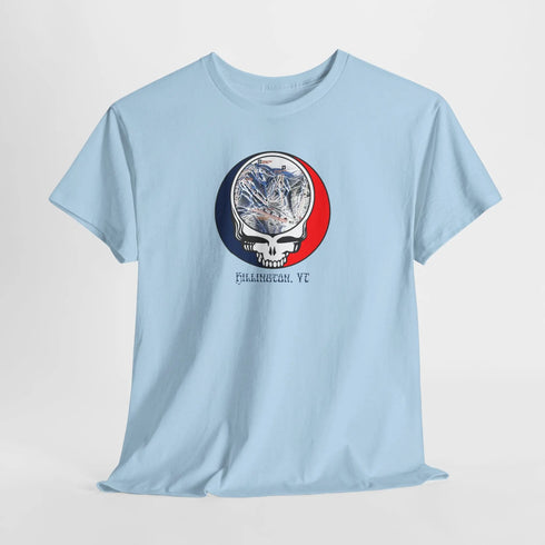 Killington Trail Map Stealie Grateful Dead T-Shirt