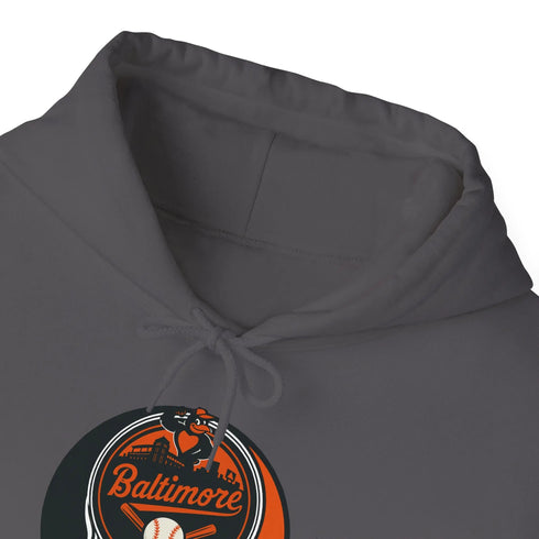 Grateful Dead - Baltimore Orioles Grateful Dead Unisex Heavy Blend Hoodie - Hooded Sweatshirt - StealieShop