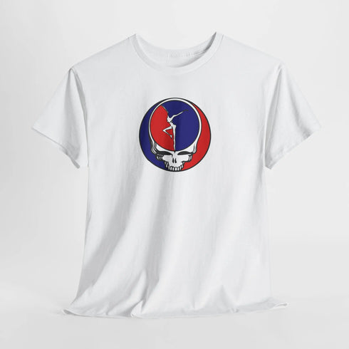 Grateful Dead - Fire Dancer Stealie Unisex Tshirt - StealieShop