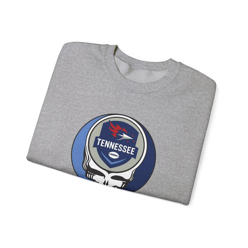 Grateful Dead - Tennessee Titans Grateful Dead Stealie Crewneck Sweatshirt - NFL - StealieShop