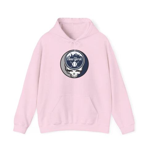 Grateful Dead - Yankees Classic Stealie Unisex Heavy Blend Hoodie - MLB - StealieShop