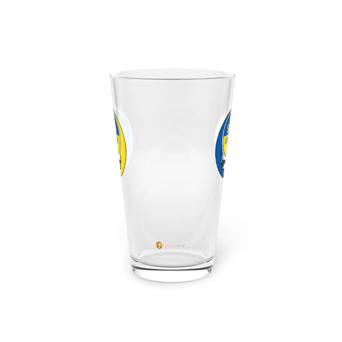 Slava Ukraini Stealie Pint Glass, 16oz Printify