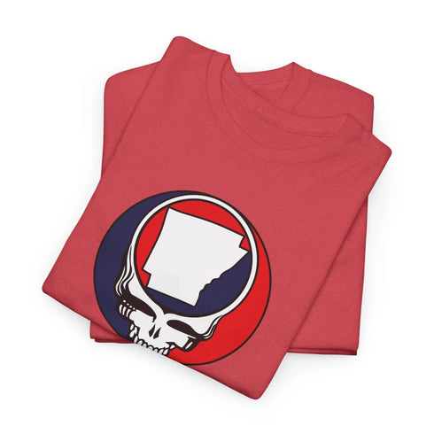 Arkansas Map Stealie Grateful Dead T-Shirt