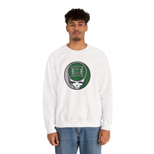 Grateful Dead - University of Hawaii Stealie Crewneck Sweatshirt - StealieShop