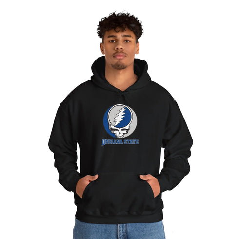 Indiana State University Grateful Dead Steal Your Face Unisex Hoodie StealieShop