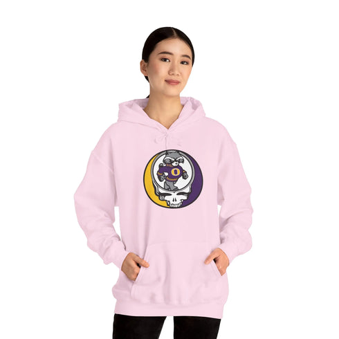 Grateful Dead - Oconomowoc High School - Raccoons Stealie Unisex Heavy Blend Hoodie - StealieShop