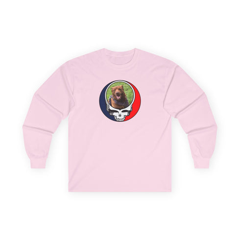 Custom Dog Stealie Grateful Dead Long Sleeve Tee (33)