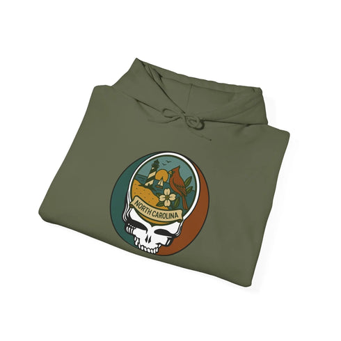 North Carolina Stealie Grateful Dead Hoodie