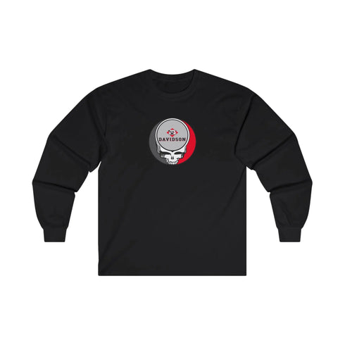 Davidson College Grateful Dead Long Sleeve Tee - StealieShop