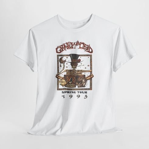 Spring Tour 1995 Unisex Grateful Dead T-Shirt - Icons From The Road Collection
