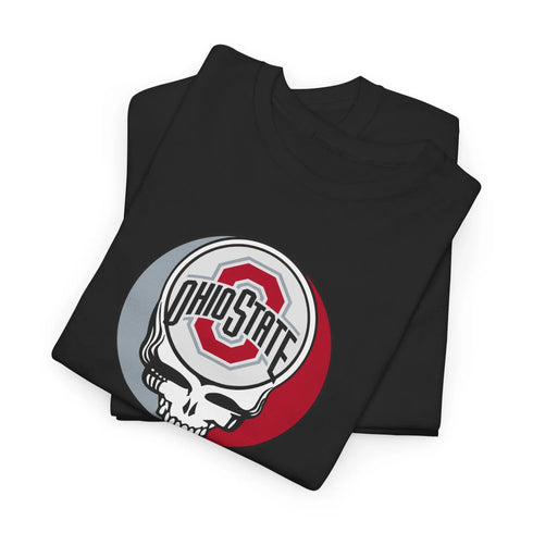 Ohio State Logo Stealie Grateful Dead T-Shirt