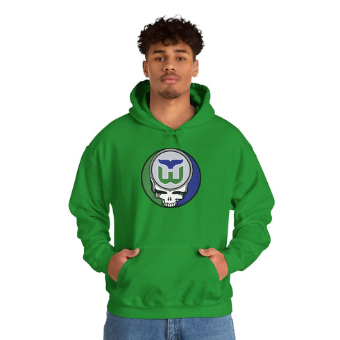 Grateful Dead - Hartford Whalers Grateful Dead Unisex Heavy Blend Hoodie - StealieShop