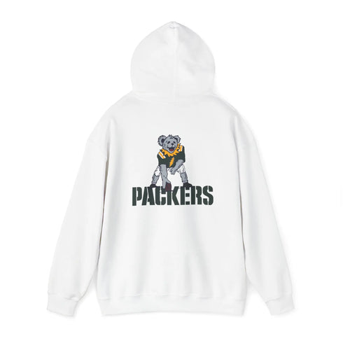 Green Bay Packers Dancing Bear Unisex Hoodie - NFL - StealieShop
