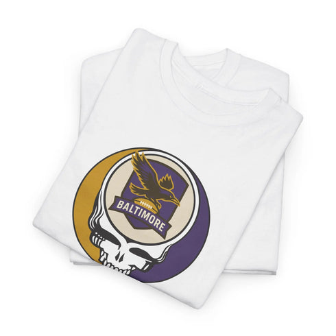 Grateful Dead - Baltimore Ravens Stealie Unisex T-Shirt - NFL - StealieShop