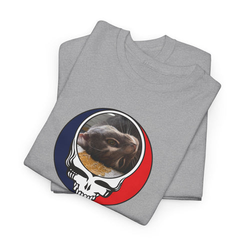 Custom Cat Stealie Unisex Grateful Dead T-Shirt (57)