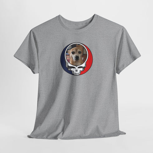 Custom Dog Stealie Unisex Grateful Dead T-Shirt (76)