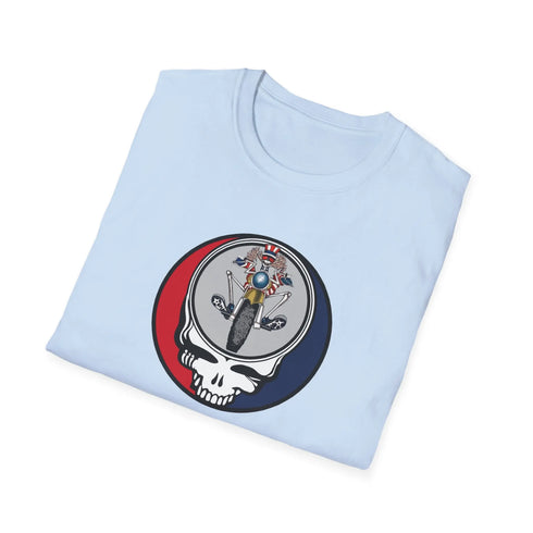 Grateful Dead - Psychle Sam Stealie Grateful Dead T-Shirt - StealieShop