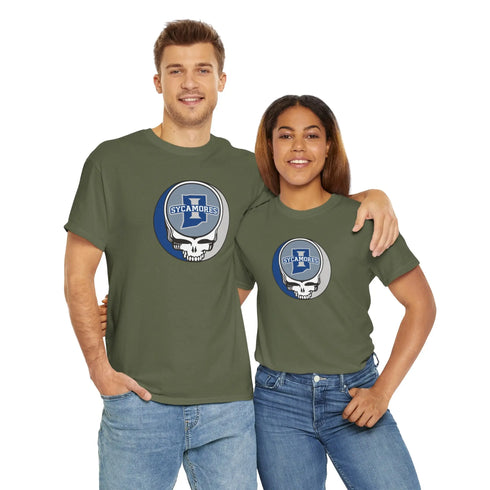 Indiana State University Grateful Dead T-Shirt StealieShop