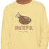 Life is dead. Turkey Day Unisex Garment-dyed Long Sleeve - Thanksgiving