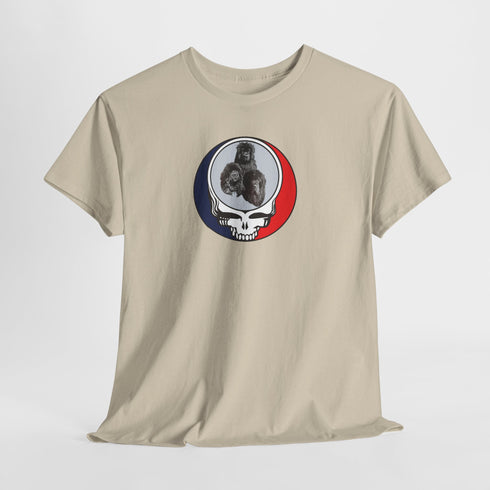 Custom Dog Stealie Unisex Grateful Dead T-Shirt (105)