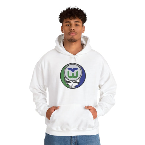 Grateful Dead - Hartford Whalers Grateful Dead Unisex Heavy Blend Hoodie - StealieShop