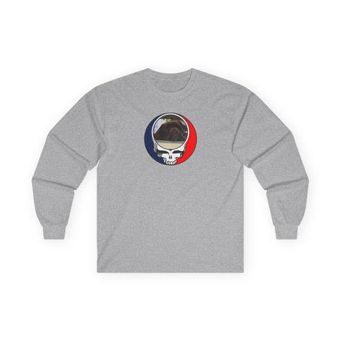 Custom Dog Stealie Grateful Dead Long Sleeve Tee (146)