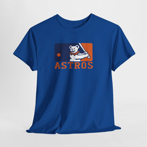 Houston Astros Original Dancing Bear MLB Grateful Dead T-Shirt