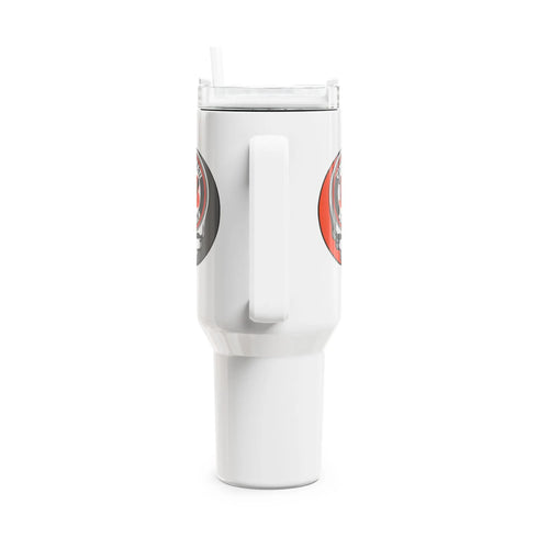 Grateful Dead - Cincinnati Bengals Stealie "Fat Man" Tumbler, Double Insulated 40oz Travel Mug - StealieShop