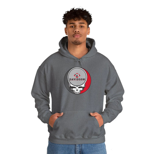 Davidson College Grateful Dead Steal Your Face Unisex Hoodie - StealieShop
