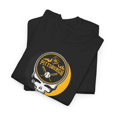 Grateful Dead - The Ballpark Collection: Pittsburgh Edition Grateful Dead Steal Your Face T-Shirt - MLB - StealieShop
