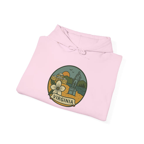 Virginia State Stealie Unisex Heavy Blend Hoodie