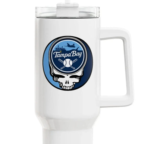Grateful Dead - The Ballpark Collection: Tampa Bay Baseball Edition "Fat Man" Tumbler,  Double Insulated 40oz Travel Mug - StealieShop