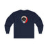 Custom Dog Stealie Grateful Dead Long Sleeve Tee (74)
