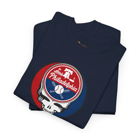 Grateful Dead - Philadelphia Phillies Grateful Dead Steal Your Face T-Shirt - MLB - StealieShop