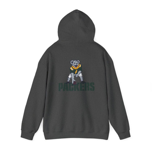 Green Bay Packers Dancing Bear Unisex Hoodie - NFL - StealieShop