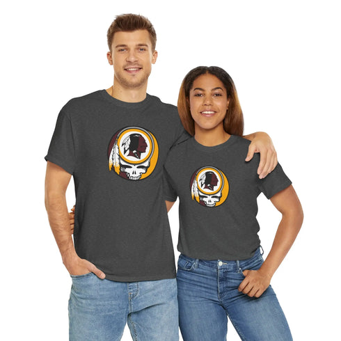 Grateful Dead - Washington Redskins Classic Stealie Grateful Dead T-Shirt - NFL - StealieShop