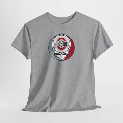 Ohio State Logo Stealie Grateful Dead T-Shirt