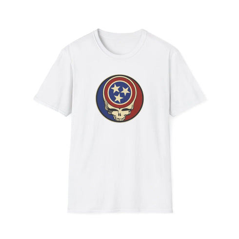 Grateful Dead - Tennessee State Flag Stealie Grateful Dead T-Shirt - StealieShop
