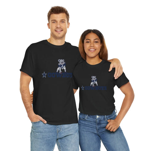 Dallas Cowboys Dancing Bear Grateful Dead T-Shirt - NFL - StealieShop