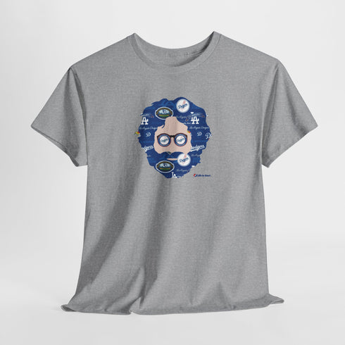 Dodgers Jerry Life is dead.® Unisex Grateful Dead T-Shirt