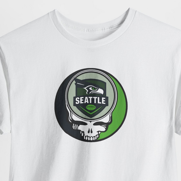 Seattle Football Stealie T-Shirt - Gridiron Collection