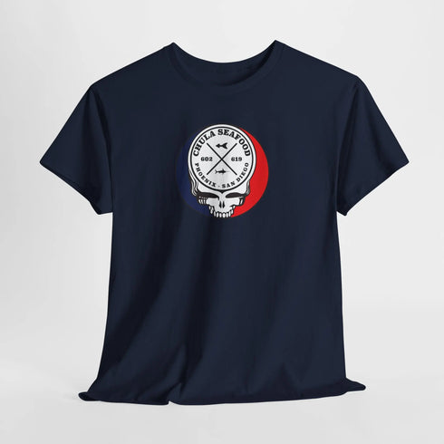 Grateful Dead - Cula Seafood Steal Your Face Grateful Dead Grateful Dead T-Shirt - StealieShop