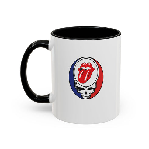 Grateful Dead x Rolling Stones Stealie Coffee Mug (11oz or 15oz) - StealieShop
