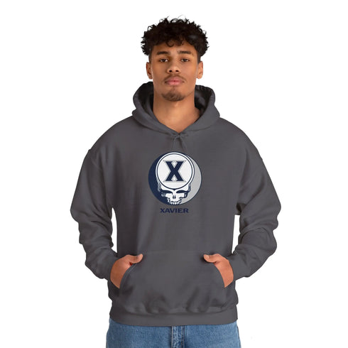 Xavier University Grateful Dead Unisex Heavy Blend Hoodie StealieShop