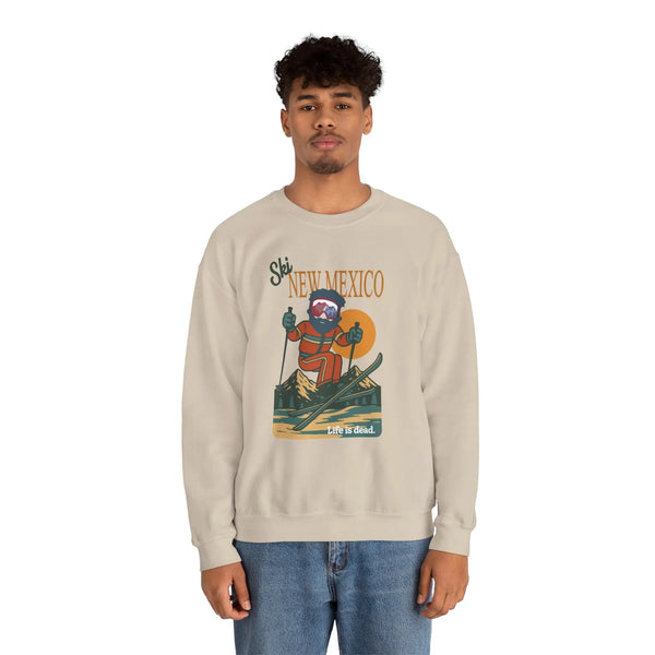 Grateful Dead - Ski New Mexico Retro Crewneck Sweatshirt - StealieShop