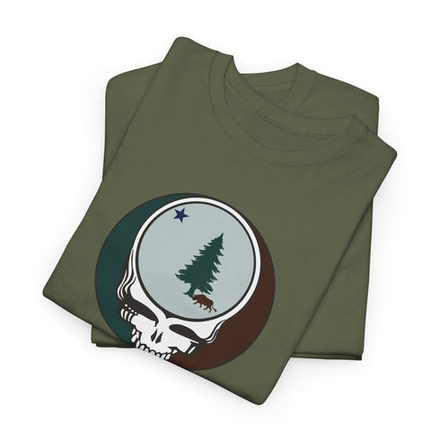 Vermont "Unofficial" State Flag Stealie Grateful Dead T-Shirt
